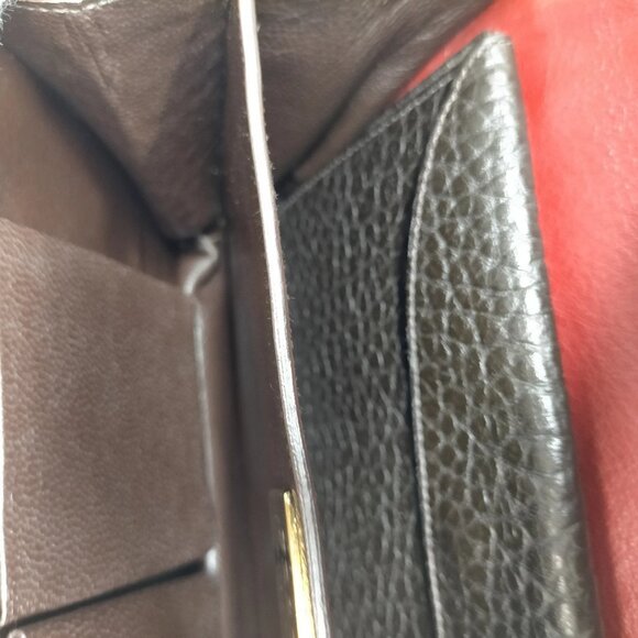 Authetnic Prada Brown Canvas Hand Bag mn1040-112525 - Picture 11 of 16